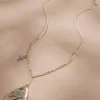 Windswept Petals Dragonfly Pendant Necklace | Jjill