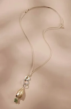 Windswept Petals Flower Pendant Necklace | Jjill