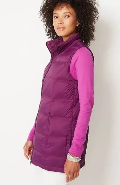 Zip-Front Down Puffer Vest | Jjill